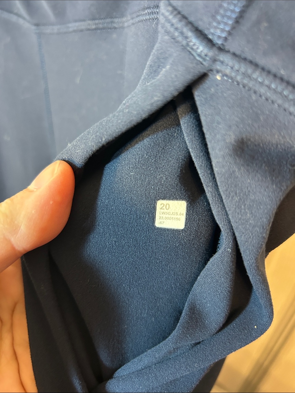 Lululemon Align High-Rise Wide-Leg Pant *Regular True Navy size 20 W5GJ2S - Picture 5 of 7